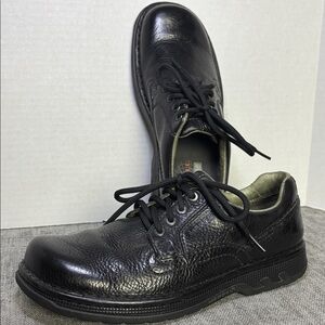 Merrell World Rambler Black Leather Oxfords Size 7
